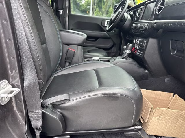 2021 Granite Crystal Metallic Clearcoat Jeep Wrangler 4xe Unlimited Rubicon 4X4 Convertible