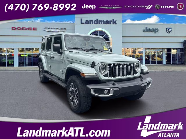 2024 Earl Clearcoat Jeep Wrangler Sahara 4X4 Convertible