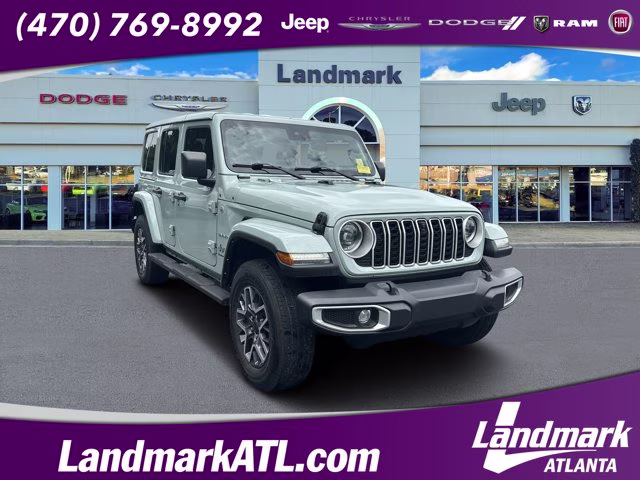 2024 Earl Clearcoat Jeep Wrangler Sahara 4X4 Convertible