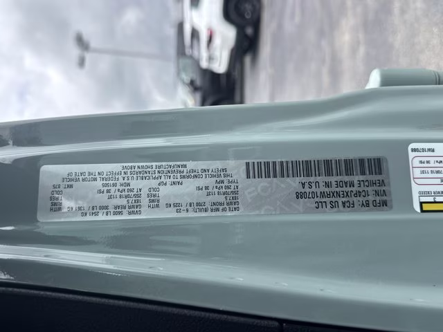 2024 Earl Clearcoat Jeep Wrangler Sahara 4X4 Convertible