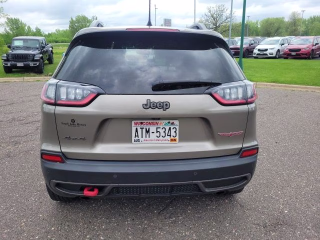 2019 Bronze Jeep Cherokee Trailhawk 4X4 SUV