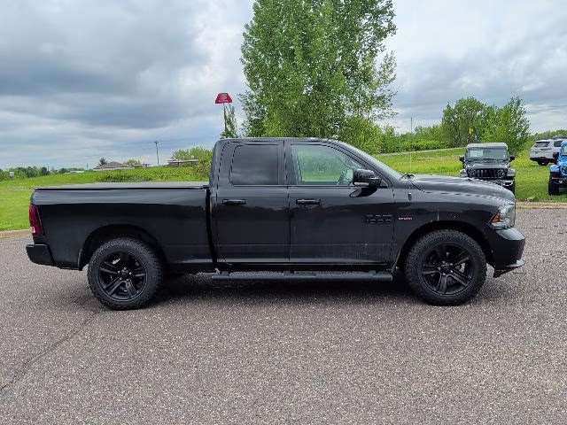 2017 Black Ram 1500 Sport 4X4 Truck