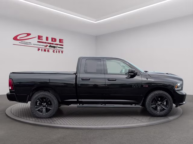 2017 Brilliant Black Crystal Pearlcoat Ram 1500 Sport 4X4 Truck