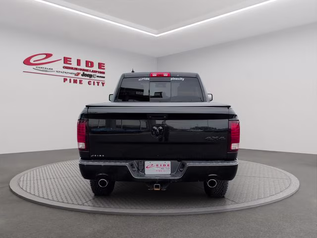 2017 Brilliant Black Crystal Pearlcoat Ram 1500 Sport 4X4 Truck