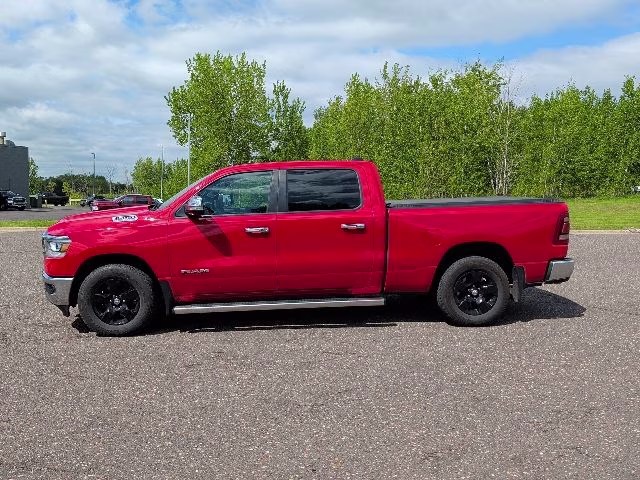 2019 Flame Red Clearcoat Ram 1500 Big Horn/Lone Star 4X4 Truck