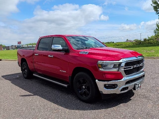 2019 Flame Red Clearcoat Ram 1500 Big Horn/Lone Star 4X4 Truck