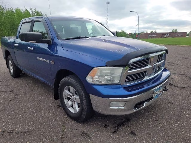 2011 Deep Water Blue Pearlcoat Ram 1500 Big Horn 4X4 Truck
