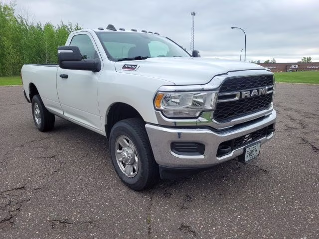 2023 Bright White Clearcoat Ram 3500 Tradesman 4X4 Truck