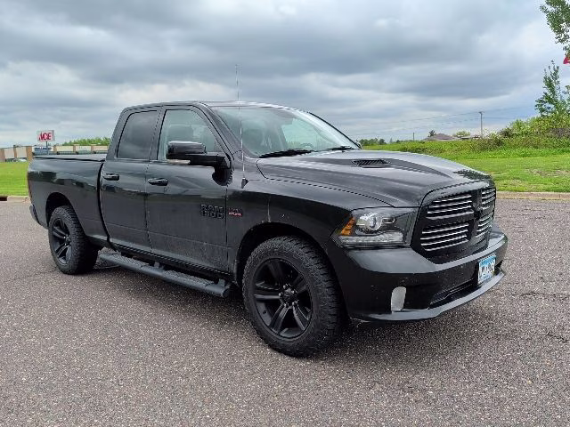 2017 Black Ram 1500 Sport 4X4 Truck