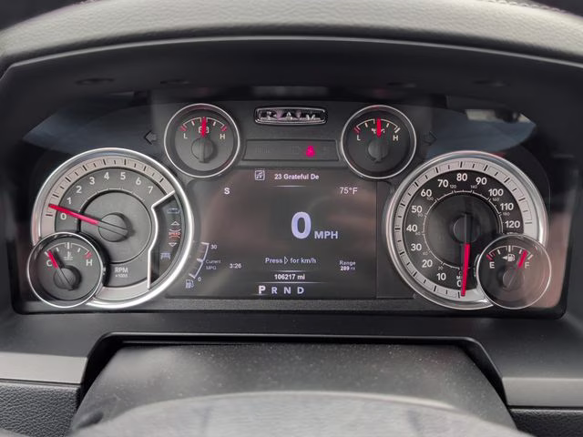 2017 Brilliant Black Crystal Pearlcoat Ram 1500 Sport 4X4 Truck