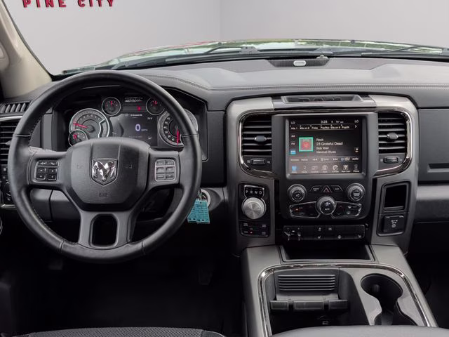 2017 Brilliant Black Crystal Pearlcoat Ram 1500 Sport 4X4 Truck
