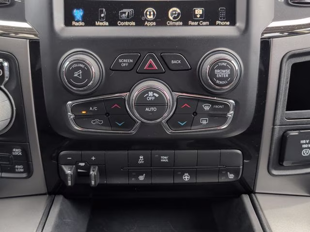 2017 Brilliant Black Crystal Pearlcoat Ram 1500 Sport 4X4 Truck
