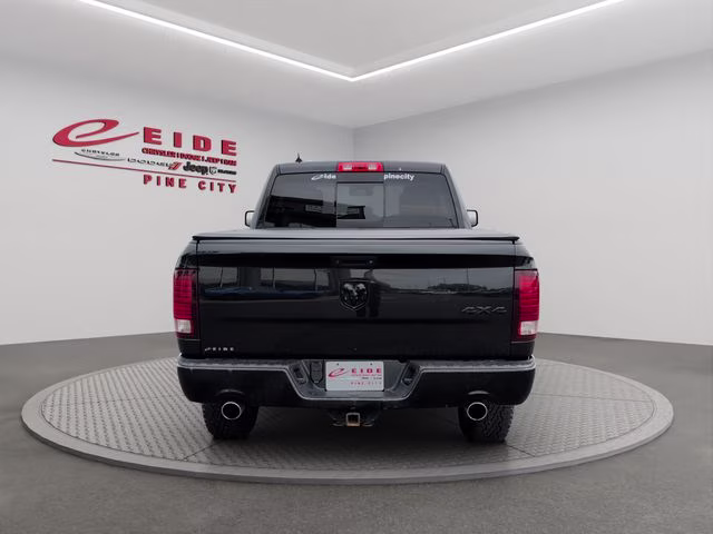 2017 Brilliant Black Crystal Pearlcoat Ram 1500 Sport 4X4 Truck