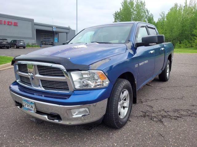 2011 Deep Water Blue Pearlcoat Ram 1500 Big Horn 4X4 Truck