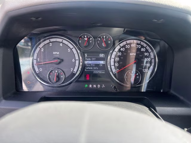 2011 Deep Water Blue Pearlcoat Ram 1500 Big Horn 4X4 Truck