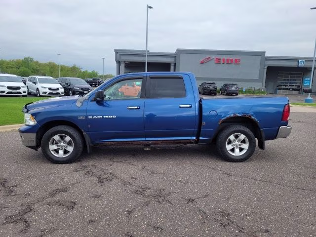 2011 Deep Water Blue Pearlcoat Ram 1500 Big Horn 4X4 Truck