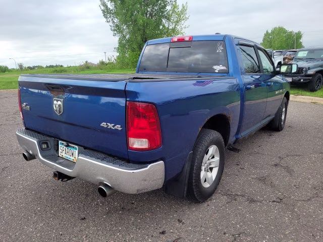 2011 Deep Water Blue Pearlcoat Ram 1500 Big Horn 4X4 Truck