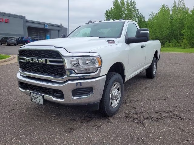 2023 Bright White Clearcoat Ram 3500 Tradesman 4X4 Truck