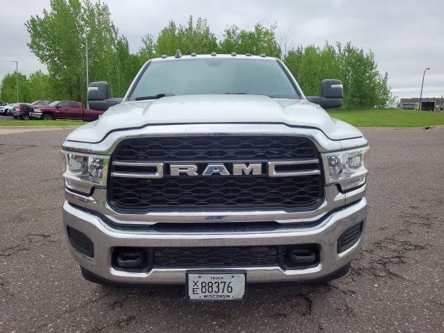 2023 Bright White Clearcoat Ram 3500 Tradesman 4X4 Truck
