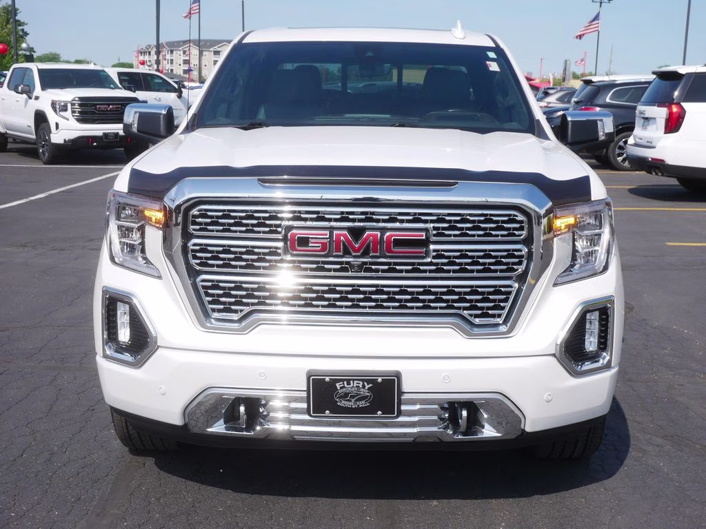 2019 White Frost Tricoat GMC Sierra 1500 Denali 4X4 Truck