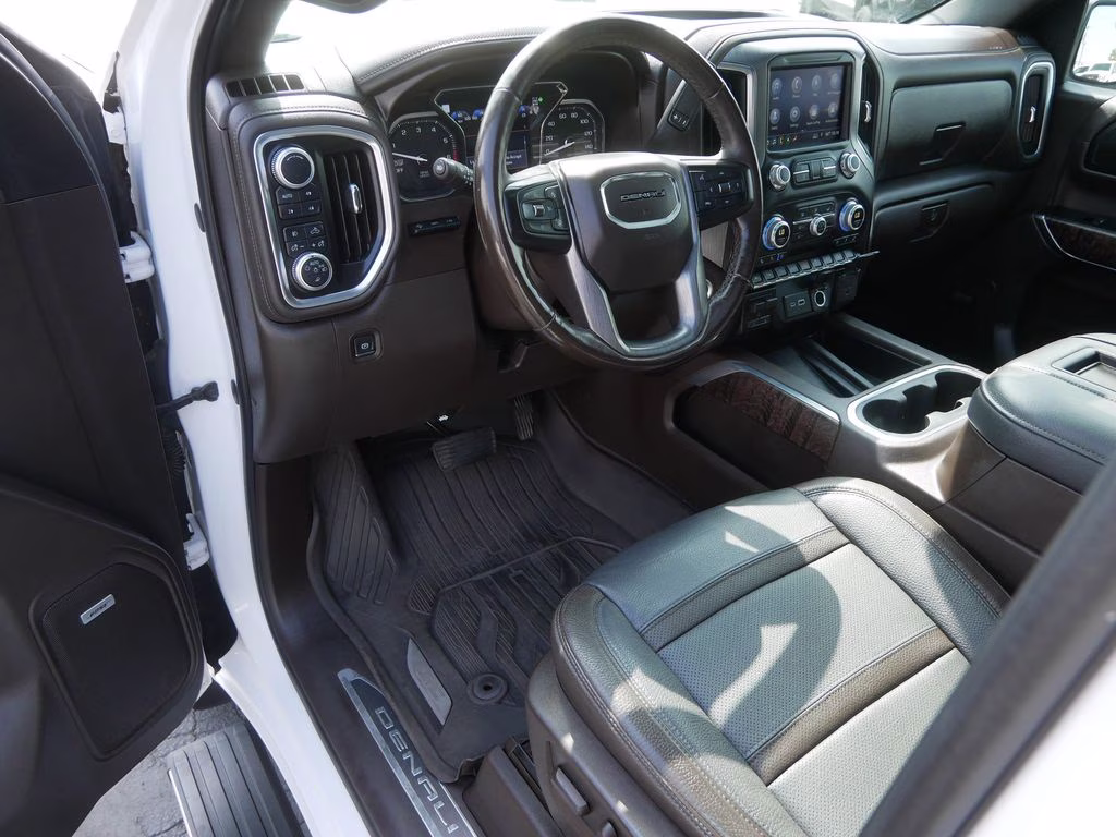 2019 White Frost Tricoat GMC Sierra 1500 Denali 4X4 Truck