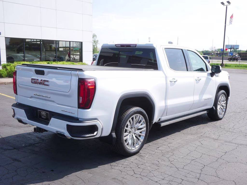 2019 White Frost Tricoat GMC Sierra 1500 Denali 4X4 Truck