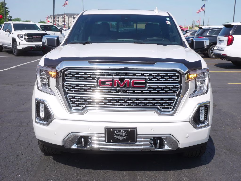 2019 White Frost Tricoat GMC Sierra 1500 Denali 4X4 Truck