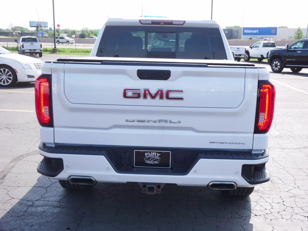 2019 White Frost Tricoat GMC Sierra 1500 Denali 4X4 Truck