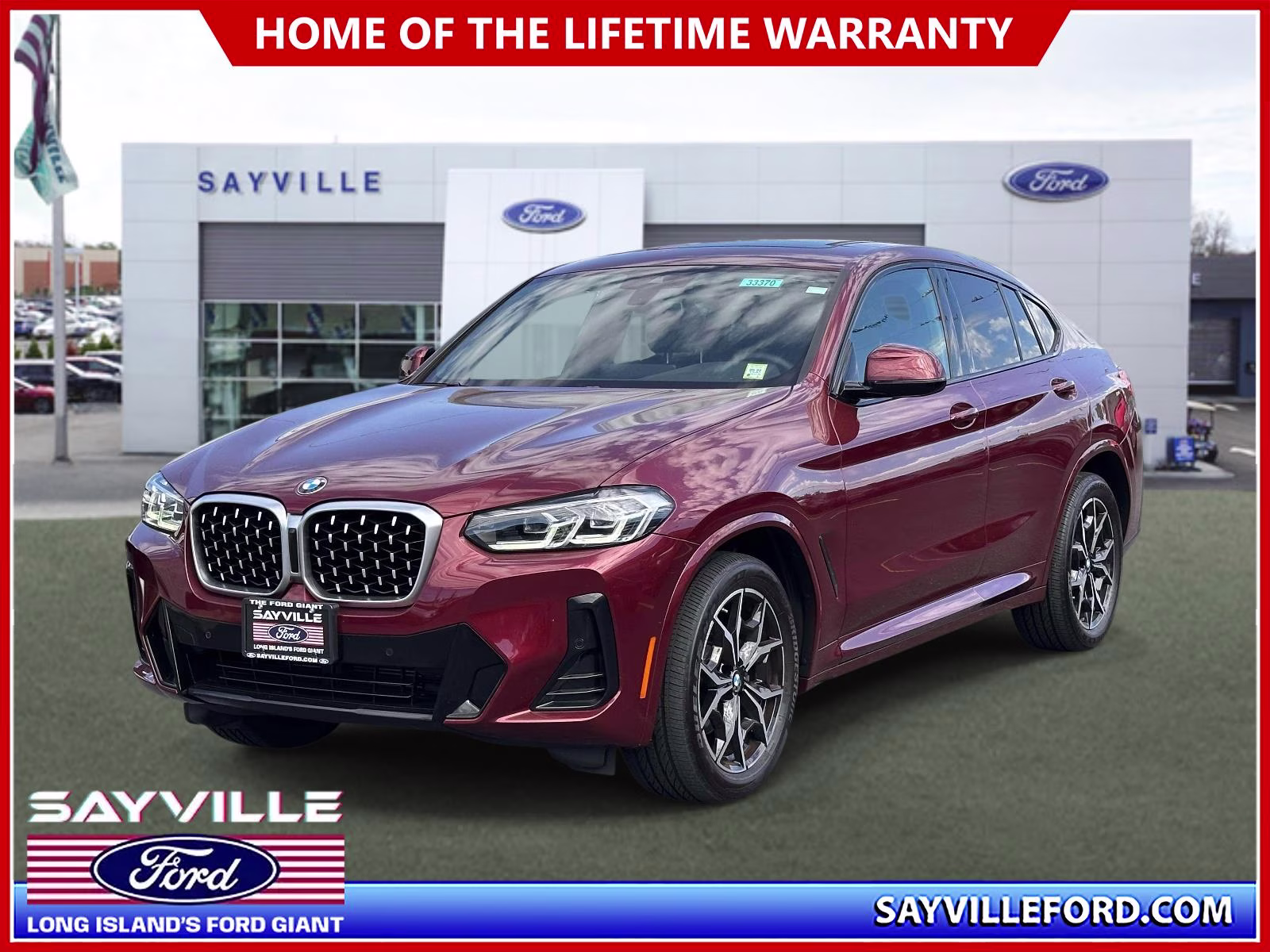 2022 Aventurin Red Metallic BMW X4 xDrive30i Sports Activity Coupe AWD SUV