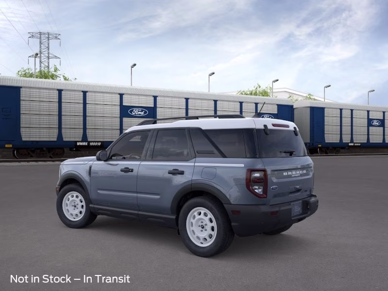 2026 Azure Gray Metallic Tri-Coat Ford Bronco Sport Heritage 4X4 SUV