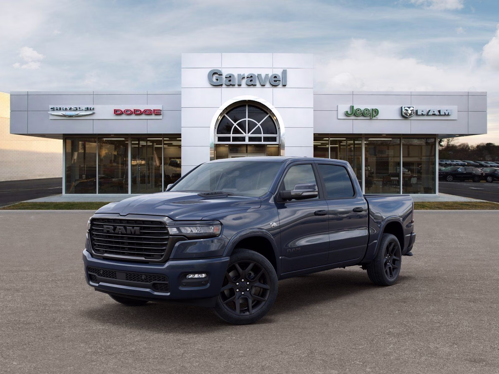 2026 Forged Blue Metallic Ram 1500 Laramie 4X4 Truck