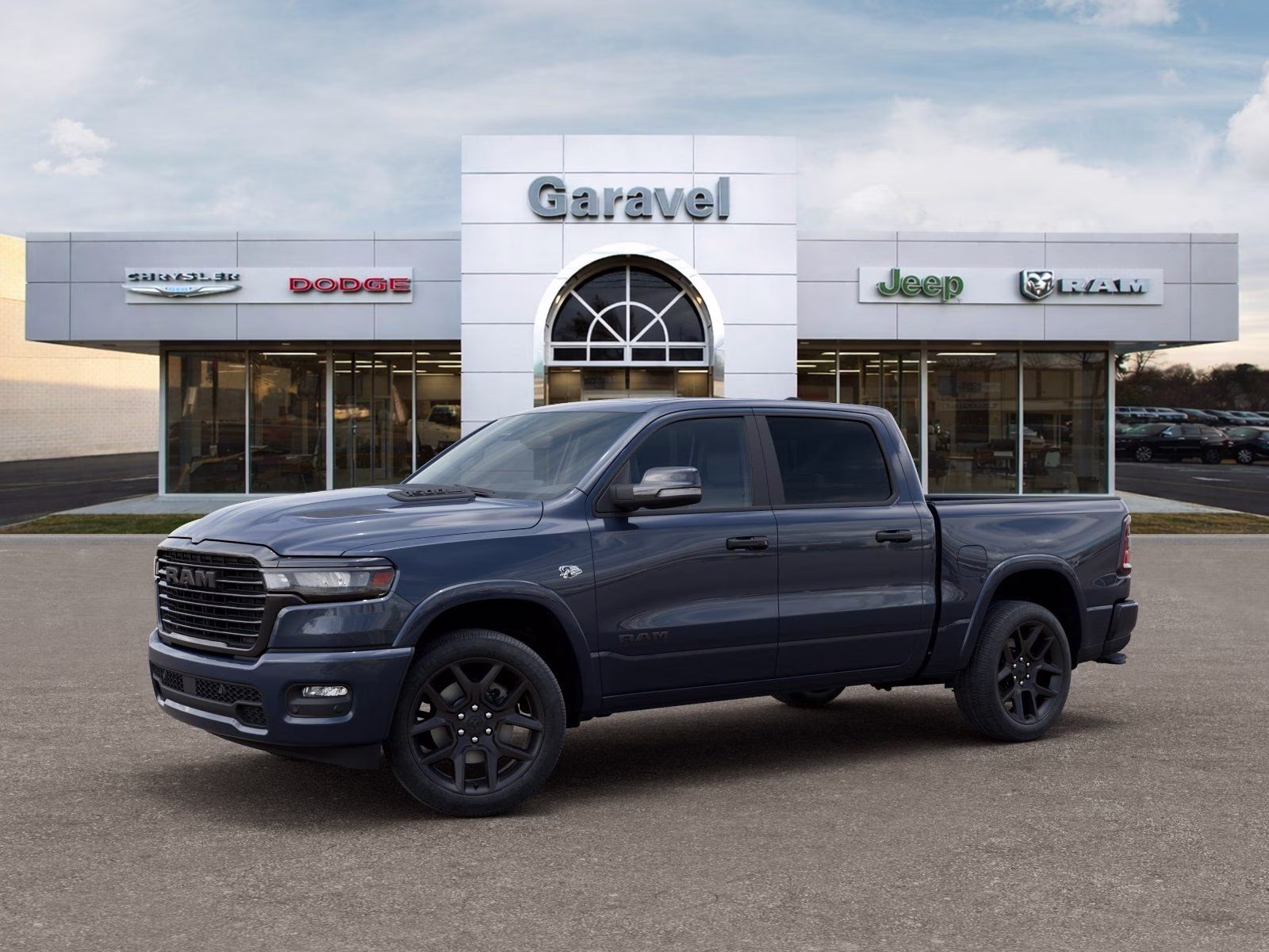 2026 Forged Blue Metallic Ram 1500 Laramie 4X4 Truck