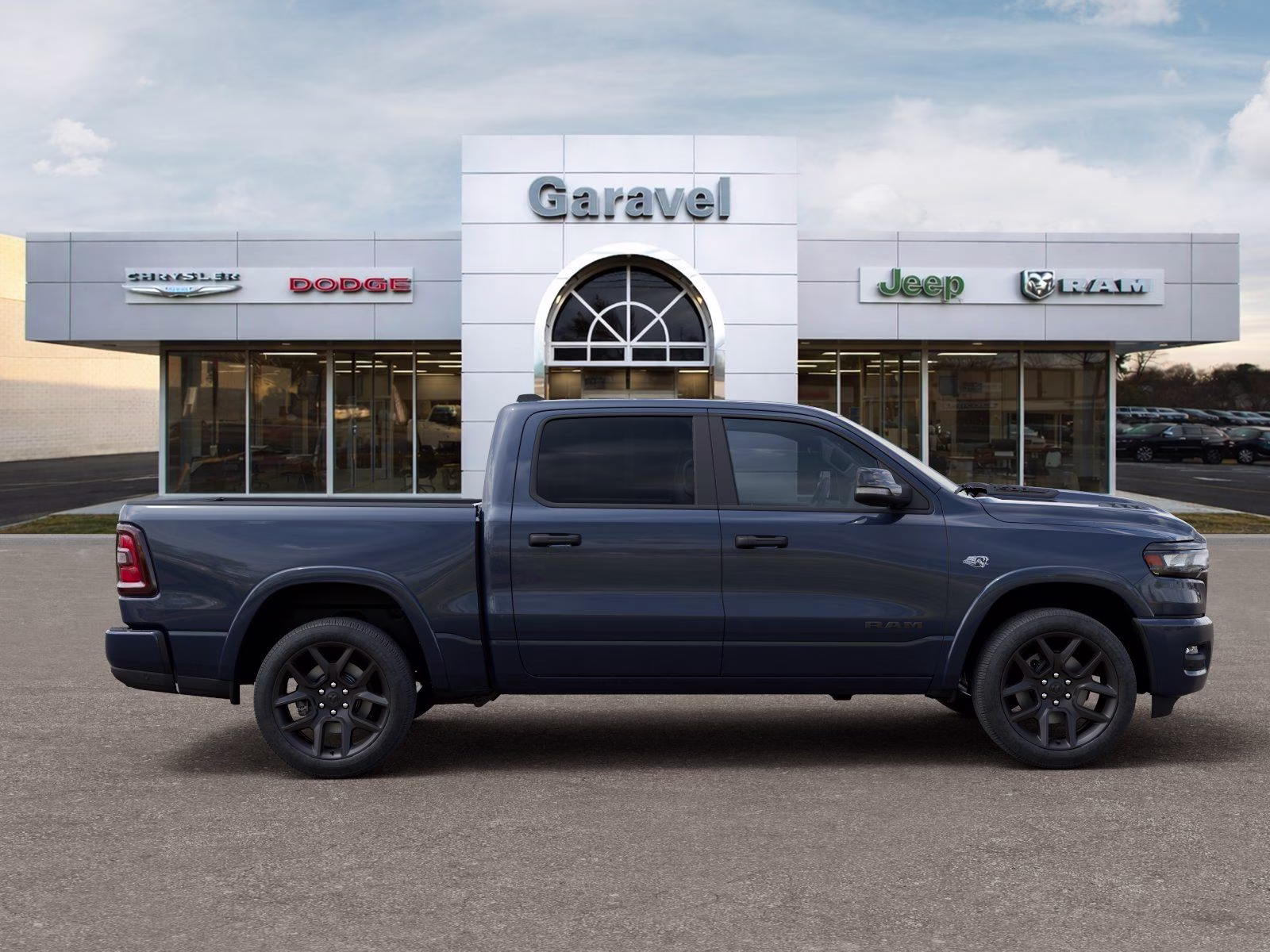 2026 Forged Blue Metallic Ram 1500 Laramie 4X4 Truck