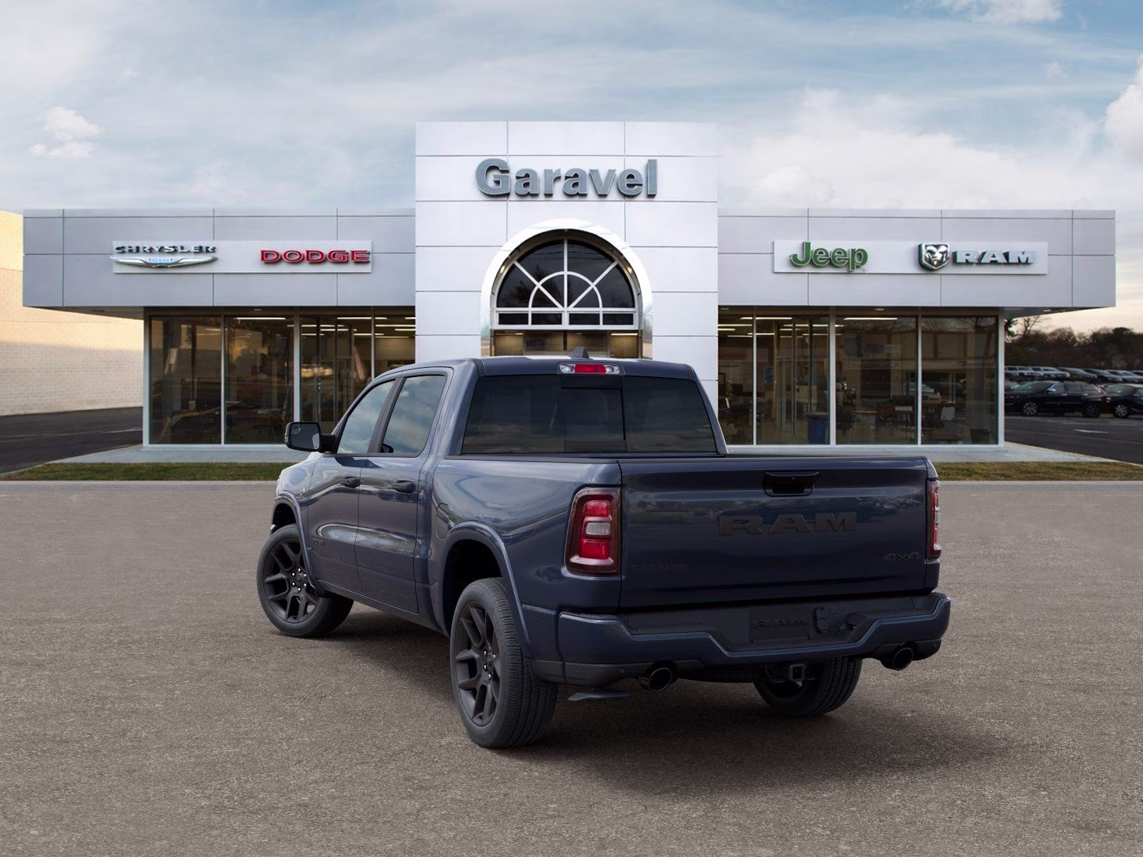 2026 Forged Blue Metallic Ram 1500 Laramie 4X4 Truck