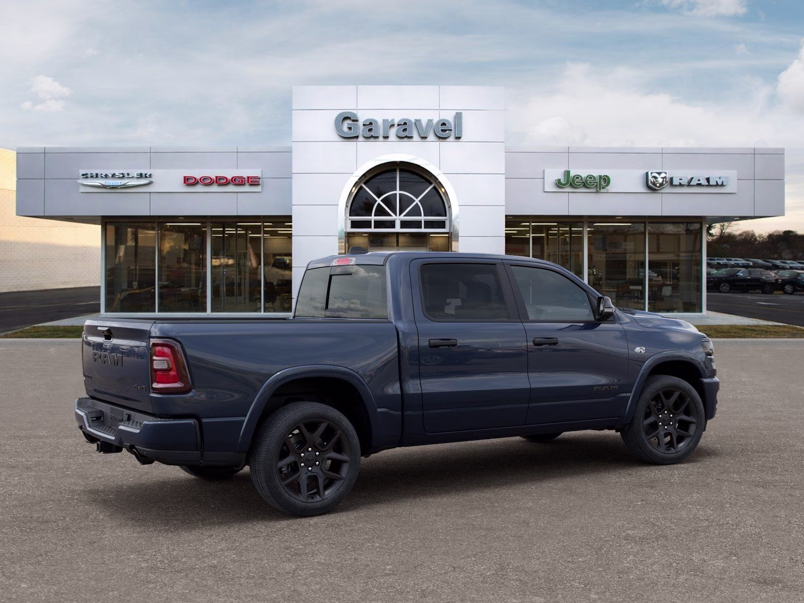 2026 Forged Blue Metallic Ram 1500 Laramie 4X4 Truck