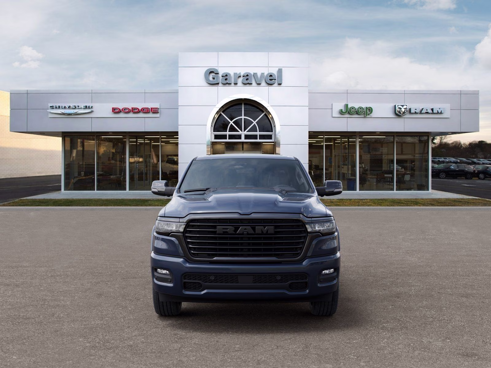 2026 Forged Blue Metallic Ram 1500 Laramie 4X4 Truck