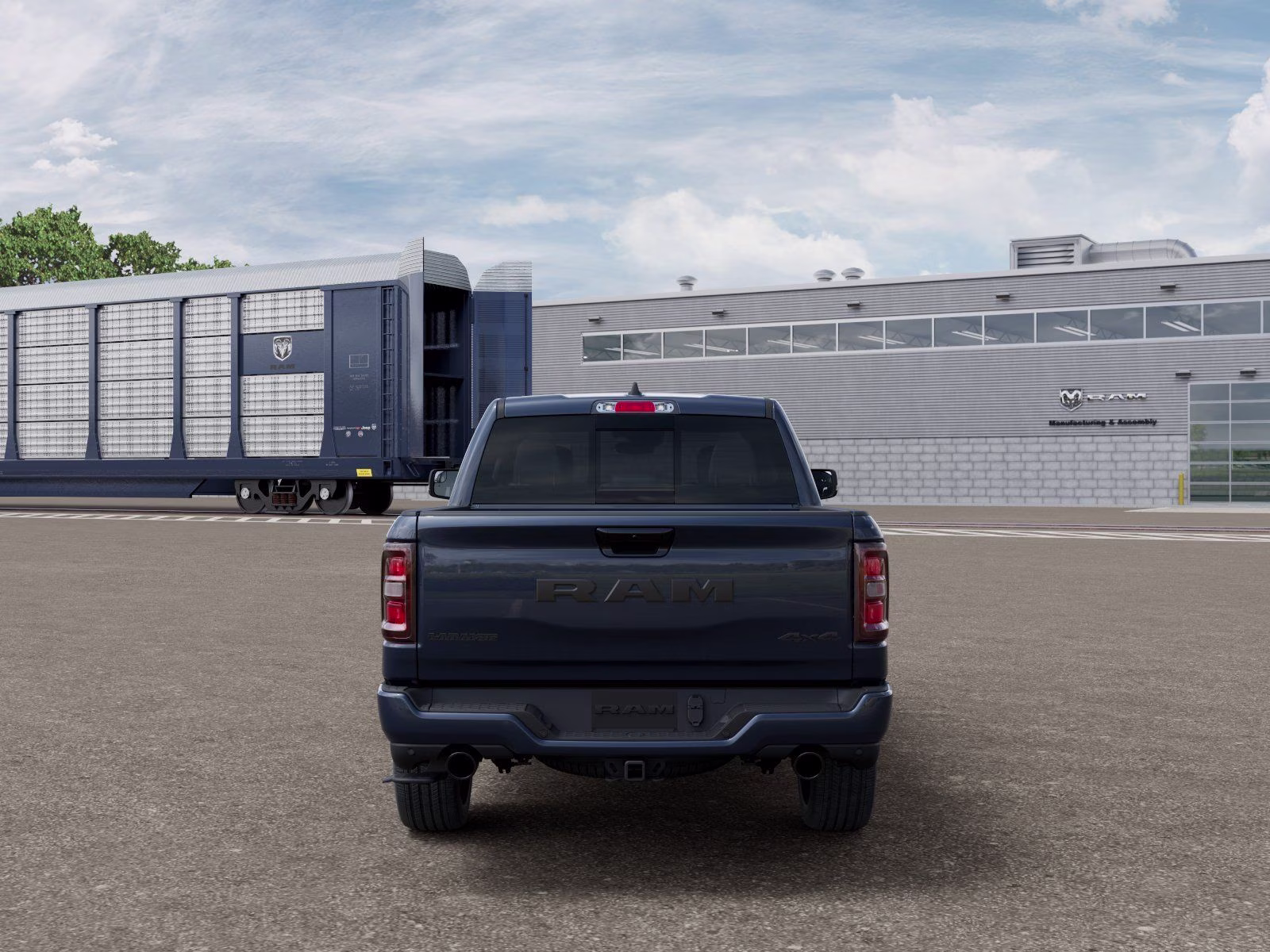 2026 Forged Blue Metallic Ram 1500 Laramie 4X4 Truck