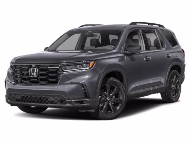 2025 Modern Steel Metallic Honda Pilot Black Edition AWD SUV