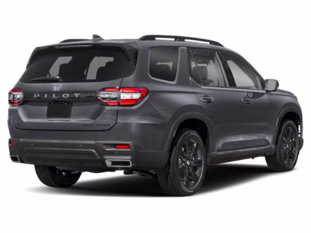 2025 Modern Steel Metallic Honda Pilot Black Edition AWD SUV