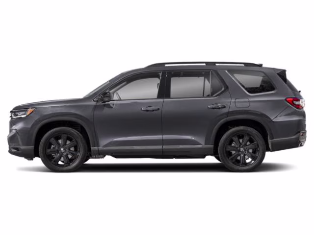 2025 Modern Steel Metallic Honda Pilot Black Edition AWD SUV