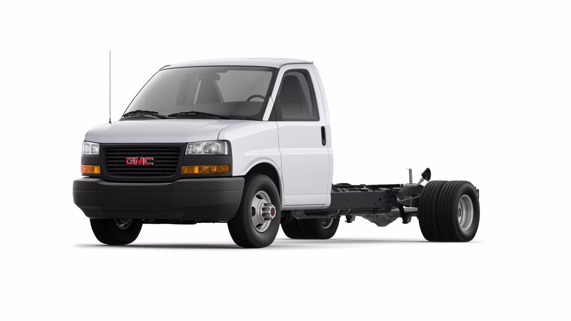2026 Summit White GMC Savana Cutaway 3500 1WT RWD Long Wheelbase