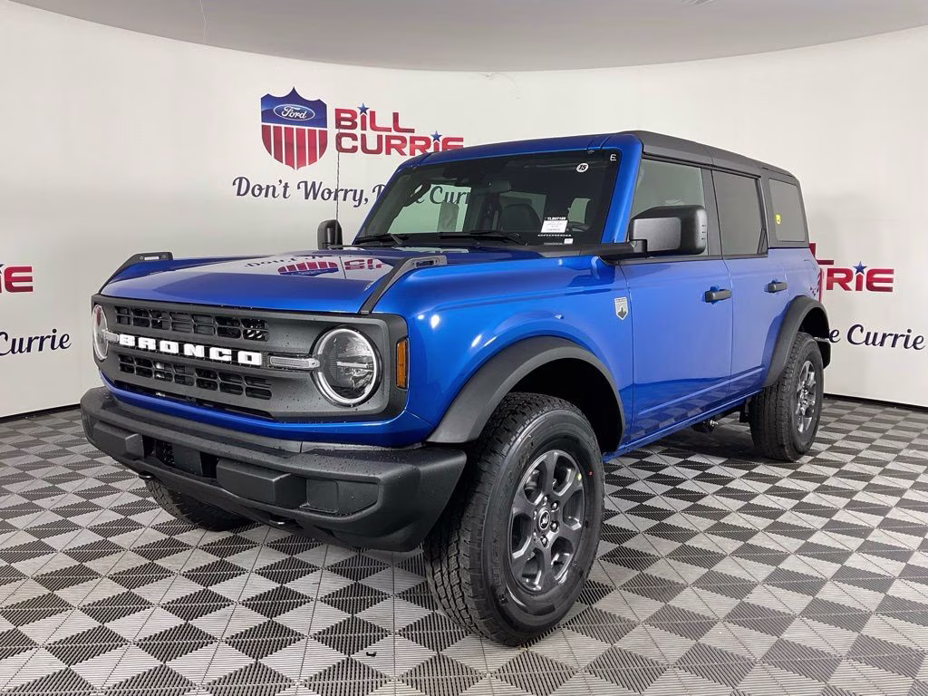 2026 Blue Metallic Ford Bronco Big Bend 4X4 SUV