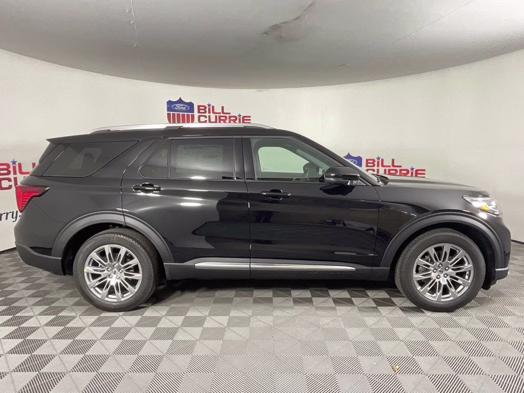 2026 Black Metallic Ford Explorer Platinum RWD SUV