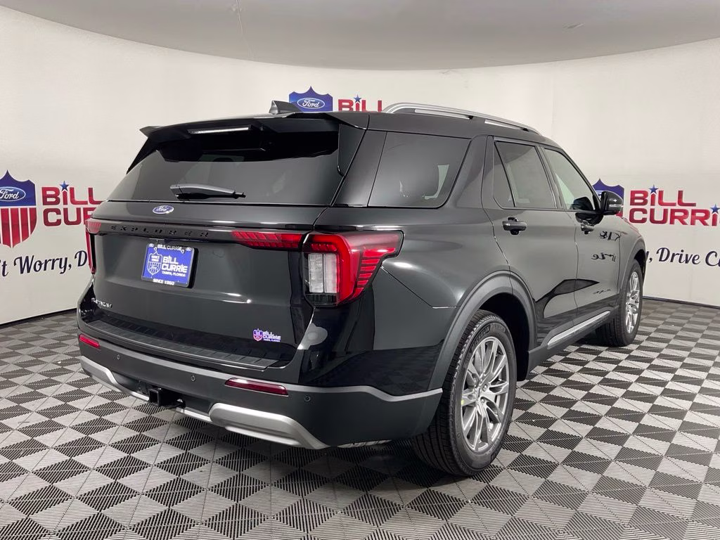 2026 Black Metallic Ford Explorer Platinum RWD SUV