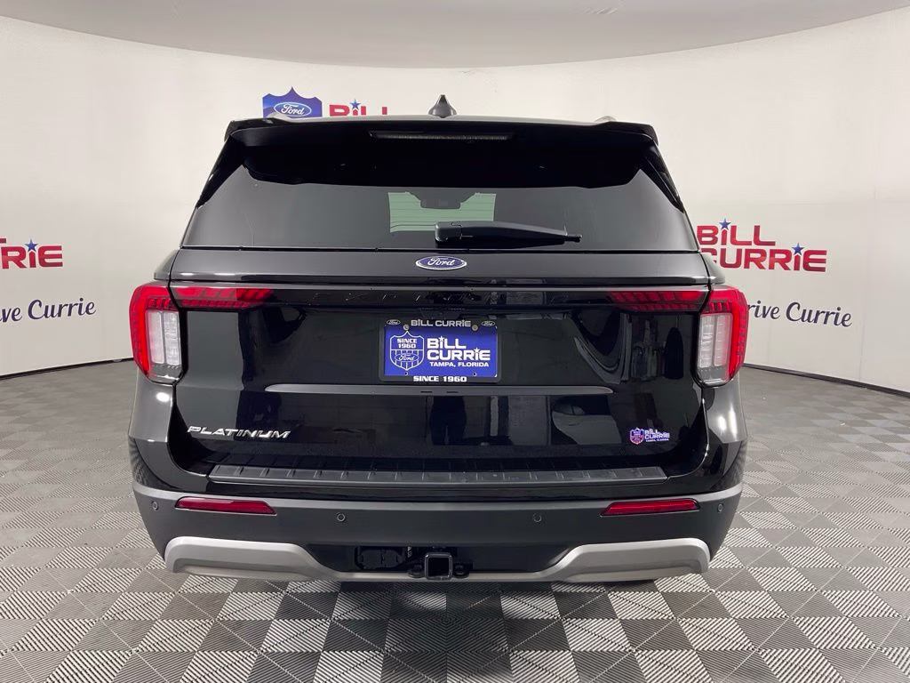 2026 Black Metallic Ford Explorer Platinum RWD SUV