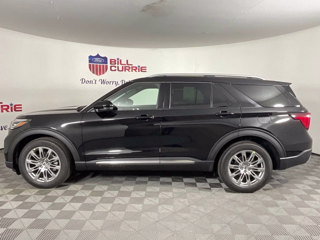 2026 Black Metallic Ford Explorer Platinum RWD SUV