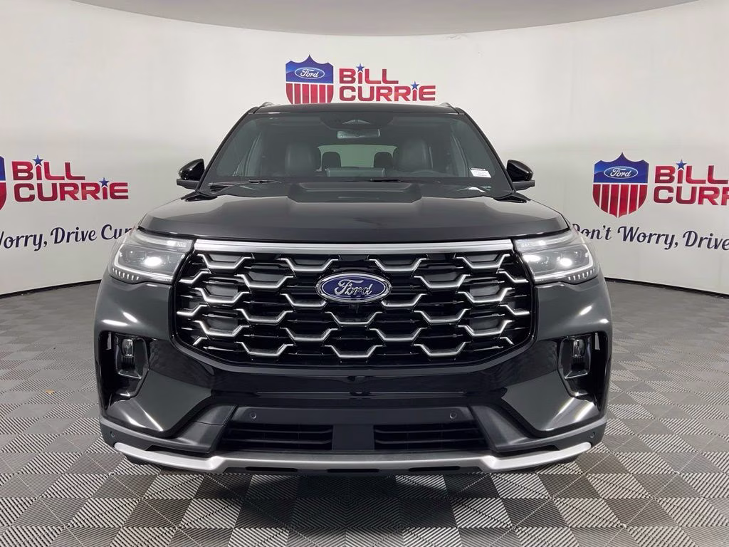 2026 Black Metallic Ford Explorer Platinum RWD SUV
