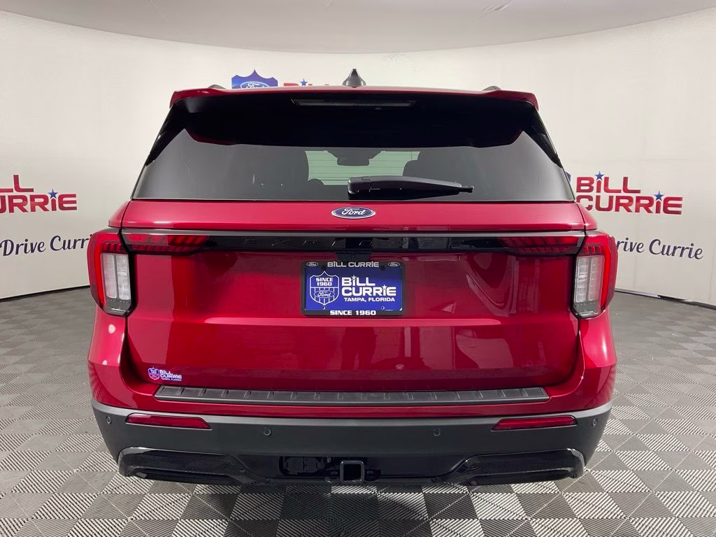 2026 Red Metallic Ford Explorer ST-Line RWD SUV