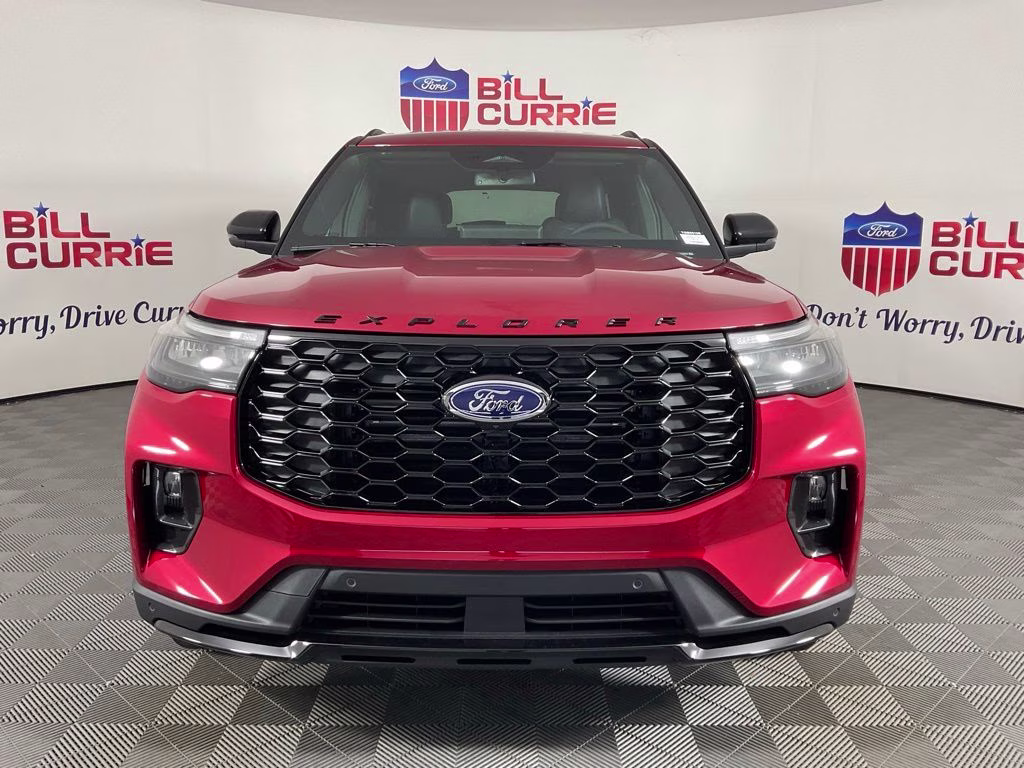 2026 Red Metallic Ford Explorer ST-Line RWD SUV