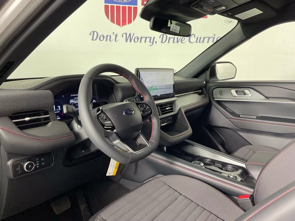 2026 White Ford Explorer ST-Line RWD SUV